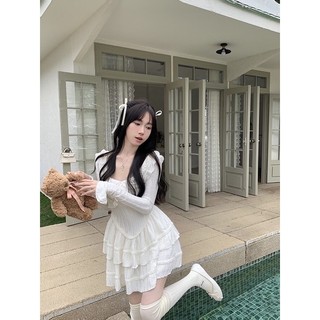 ( ORDER ) VÁY TIỂU THƯ TAY DÀI BASIC