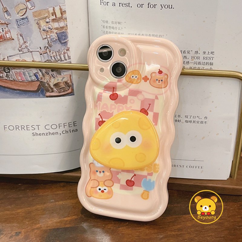 Ốp Điện Thoại Họa Tiết Gấu / Cherry Dễ Thương Cho iPhone 14 13 12 Pro Max 11