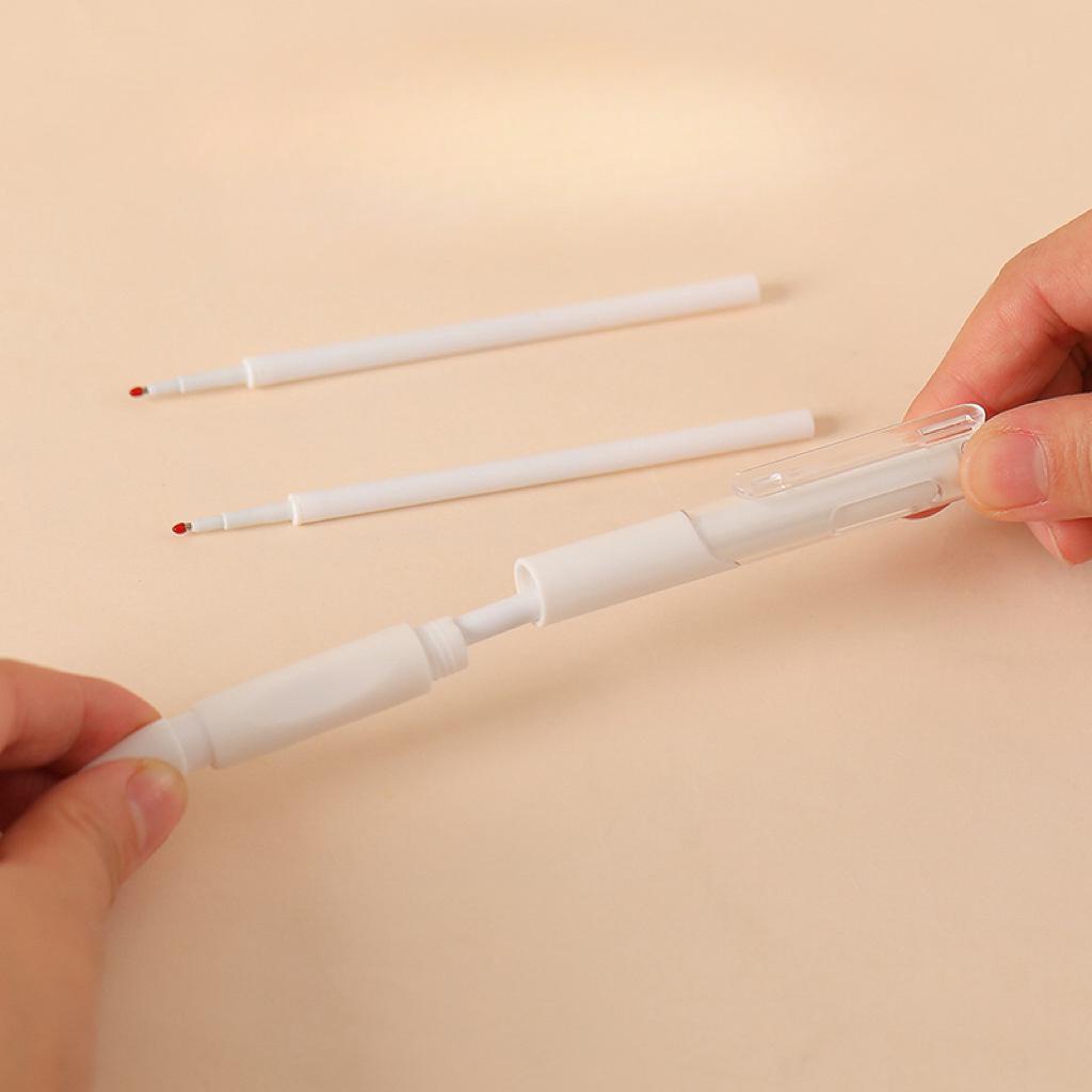 Bút bi gel bấm ngòi 0.5mm cao cấp mực đều nét chữ đẹp - Hally shop