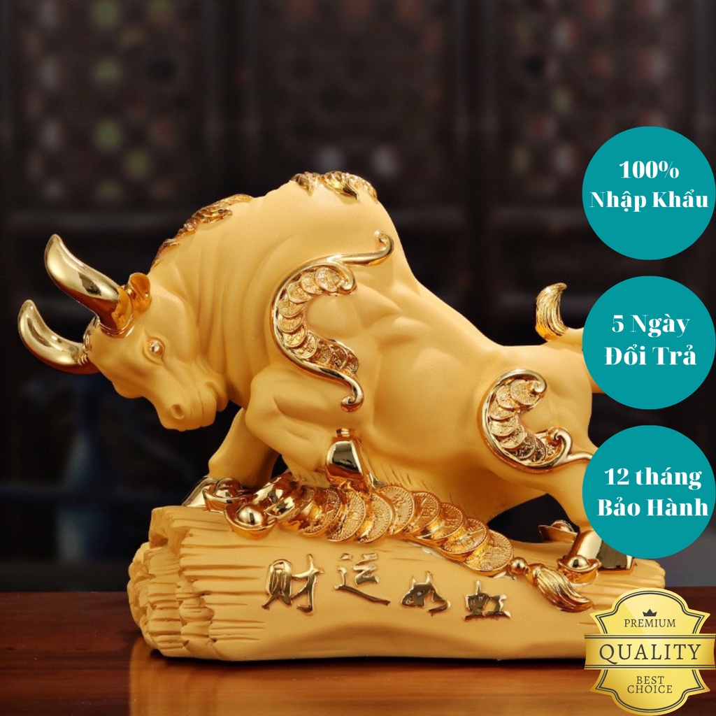 Decor đẹp - Bò Tài Chính, linh vật mang lại may mắn vài tài lộc, đặc biệt trong kinh doanh và đầu tư tài chính