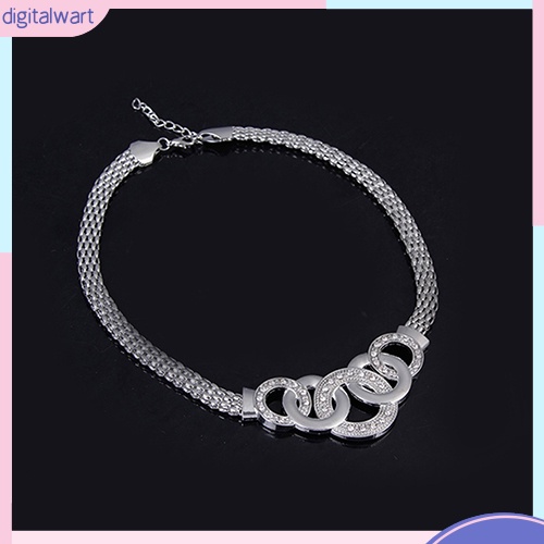 Bộ Trang Sức Vòng cổ / Nhẫn / Vòng Tay Thời Trang Sang Trọng Cho Nữ