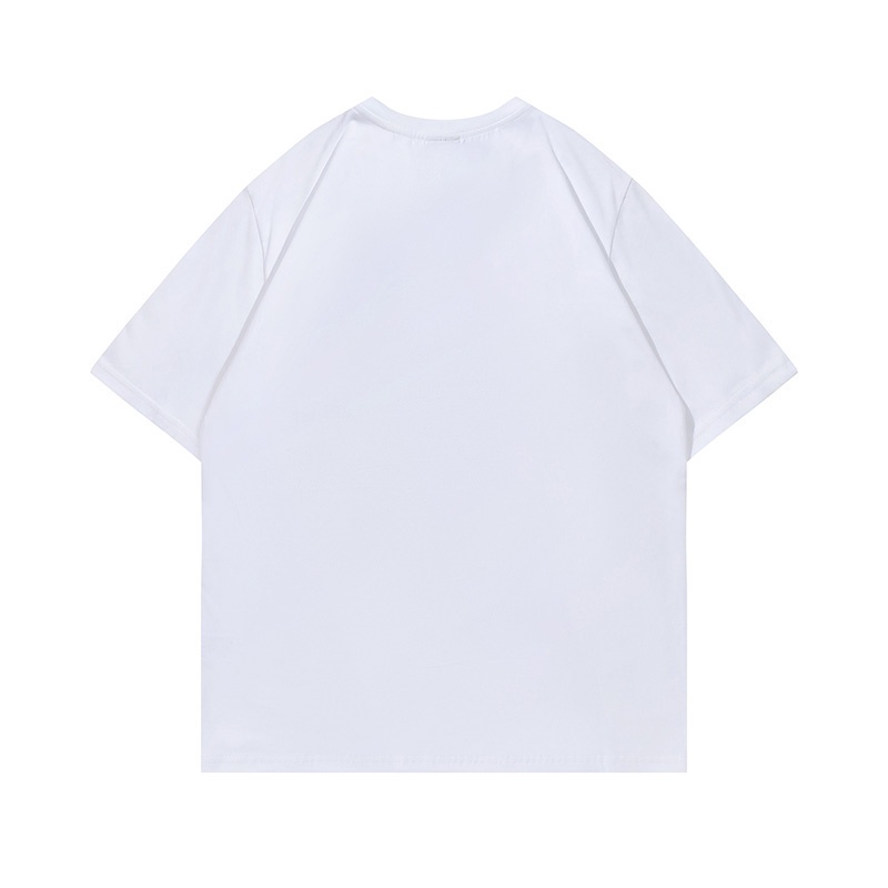 Áo Thun Cotton Tay Ngắn Cổ Tròn Plus Size Unisex