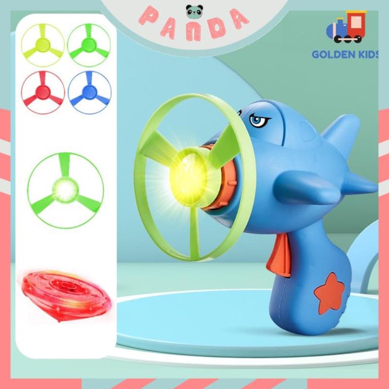 Chong Chóng Phát Sáng, Con Quay Phát Sáng, Súng Bắn Hình Cá Voi Cho Bé Thỏa Thích Vận Động Chạy Nhảy PANDA TOYS