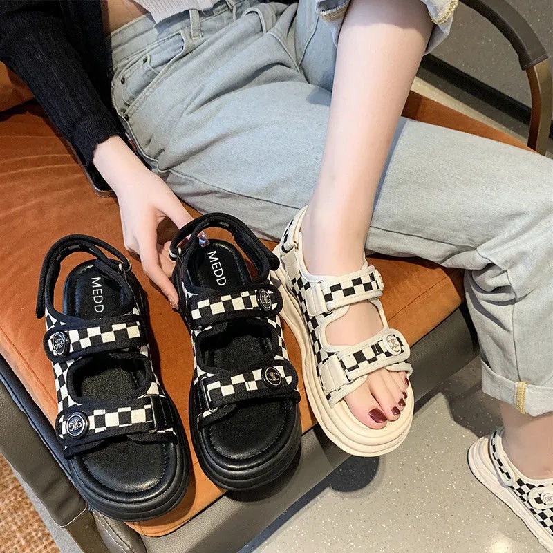 ISAHINI Giày Thể Thao Màu Trắng Phong Cách  Cho Nữ 09Z23022201