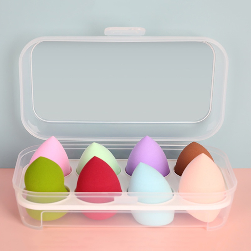 Hộp Đựng Mút Trang Điểm Có Nắp Đậy Tiện Dụng