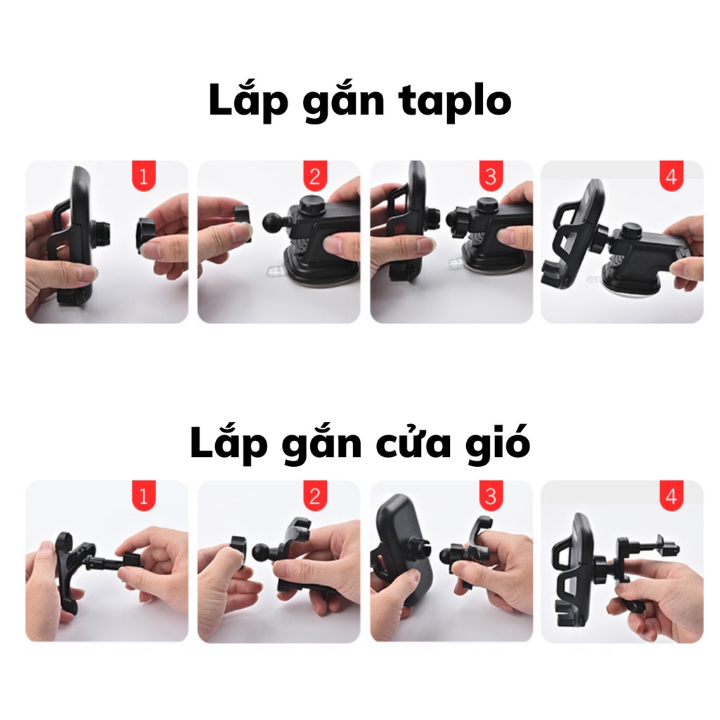 Giá Đỡ Điện Thoại Trên Ô Tô Xeyeuauto Kẹp Điện Thoại Trên Xe Hơi Chắc Chắn, Thích Hợp Nhiều Vị Trí Trên Ô Tô. | BigBuy360 - bigbuy360.vn