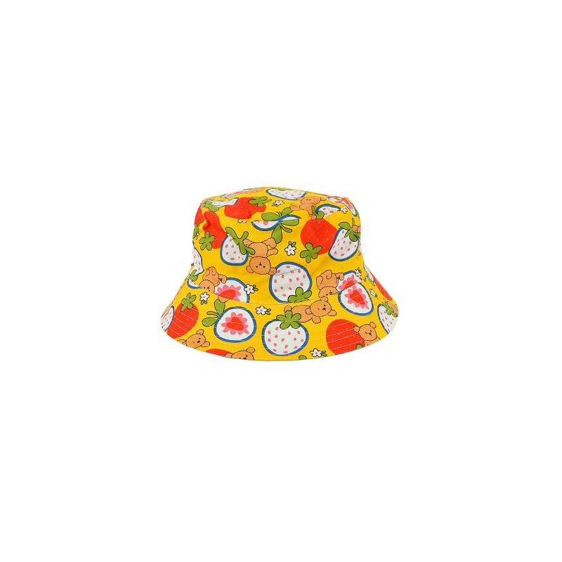 Mũ Tai Bèo Chống Nắng Tia UV Họa Tiết Hoạt Hình Nhiều Màu Sắc Thời Trang Mùa Hè Cho Bé