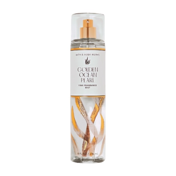 Xịt thơm lưu hương toàn thân Bath and Body works-Golden Ocean Pearl