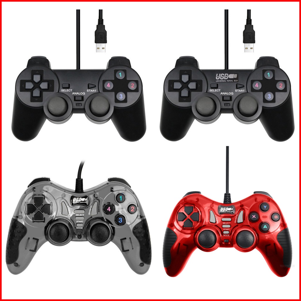 Tay Cầm Chơi Game PS2 Giao Diện USB Trực Tiếp Có Dây Tiện Dụng
