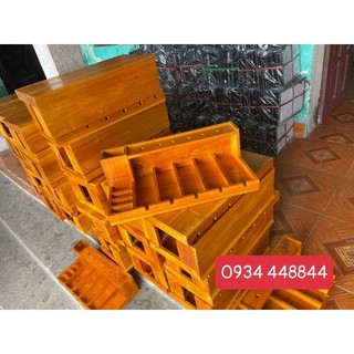 Khay gỗ đựng Tông đơ