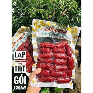 500g Lạp xưởng heo tiêu đen/ tôm/ mực - Lạp xưởng Sóc Trăng