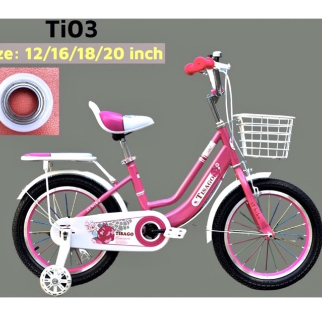 Xe đạp cho bé 18 inch từ 6-8 tuổi hàng nhập khẩu giá siêu rẻ