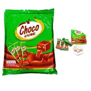 Bịch 50 Thanh Kẹo Socola Sữa Choco Cube
