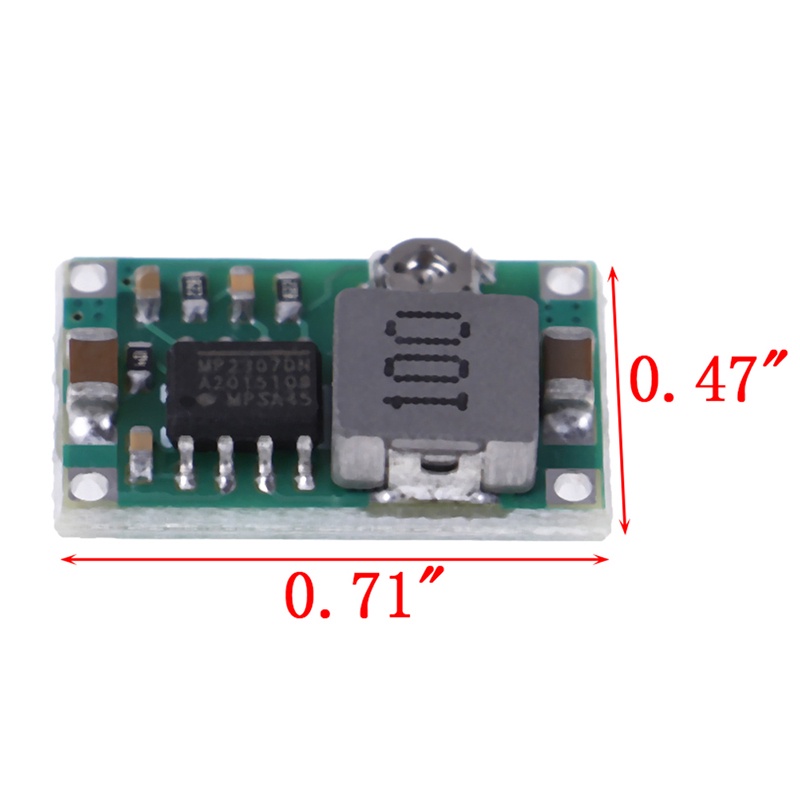 Mô đun hạ áp mini DC-DC 5V-23V sang 3.3V 6V 9V 12V 340KHz