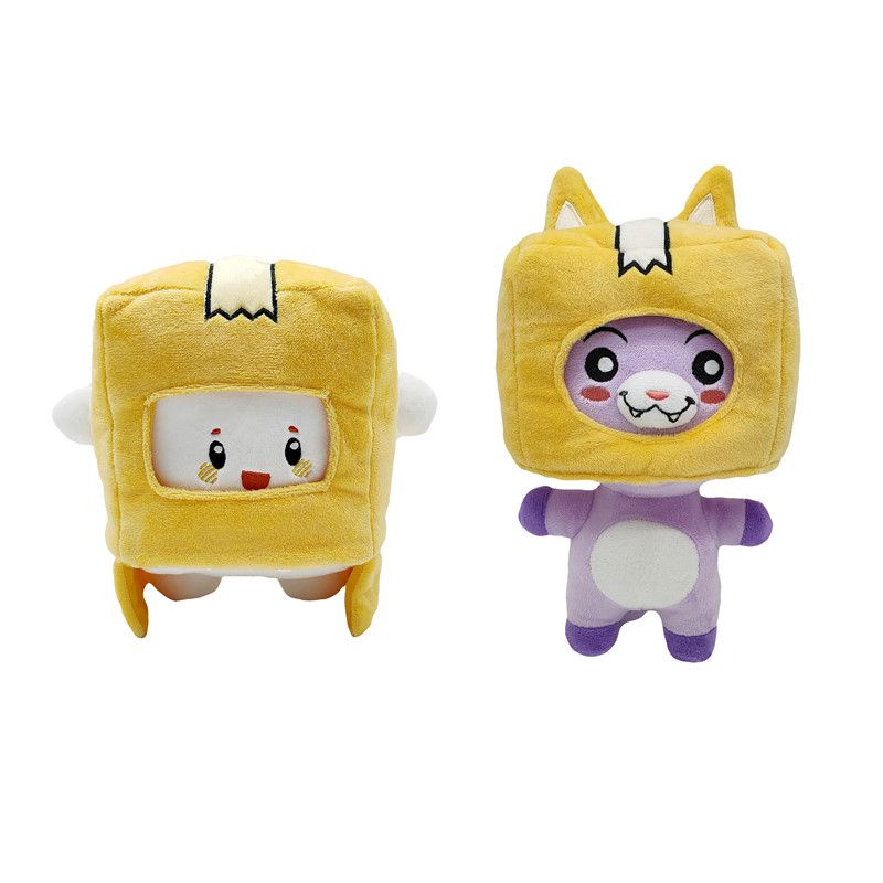 Đồ chơi nhồi bông Hình Nhân Vật FOXY Lankybox ROCKY