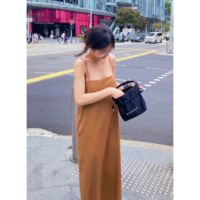 Vera Dress váy 2 dây xuông