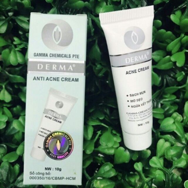 Kem giảm mụn, giảm sưng, mờ thâm Anti Acne Cream DERMA Gamma Chemicals  ePharmacy