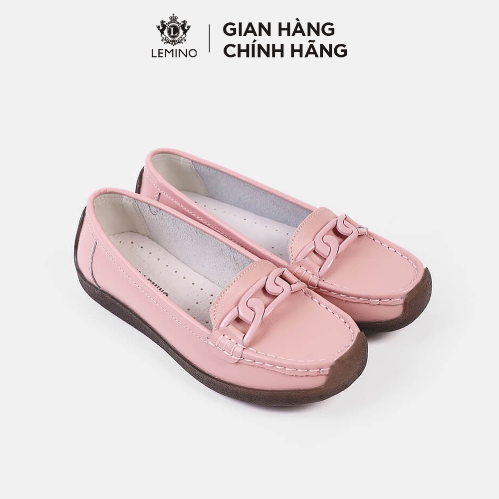 Giày Bệt Búp Bê Nữ LEMINO Kiểu Dáng Moccasins LB63029