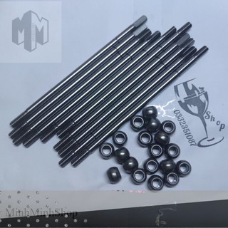 Trục vát ngắn 190mm + 20 bạc tròn trắng