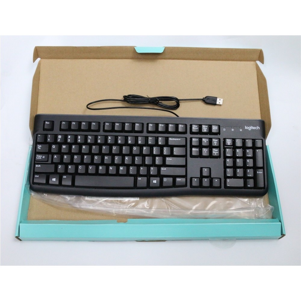 Bàn phím Logitech K120 - CHÍNH HÃNG 100% - Bảo hành 36 tháng