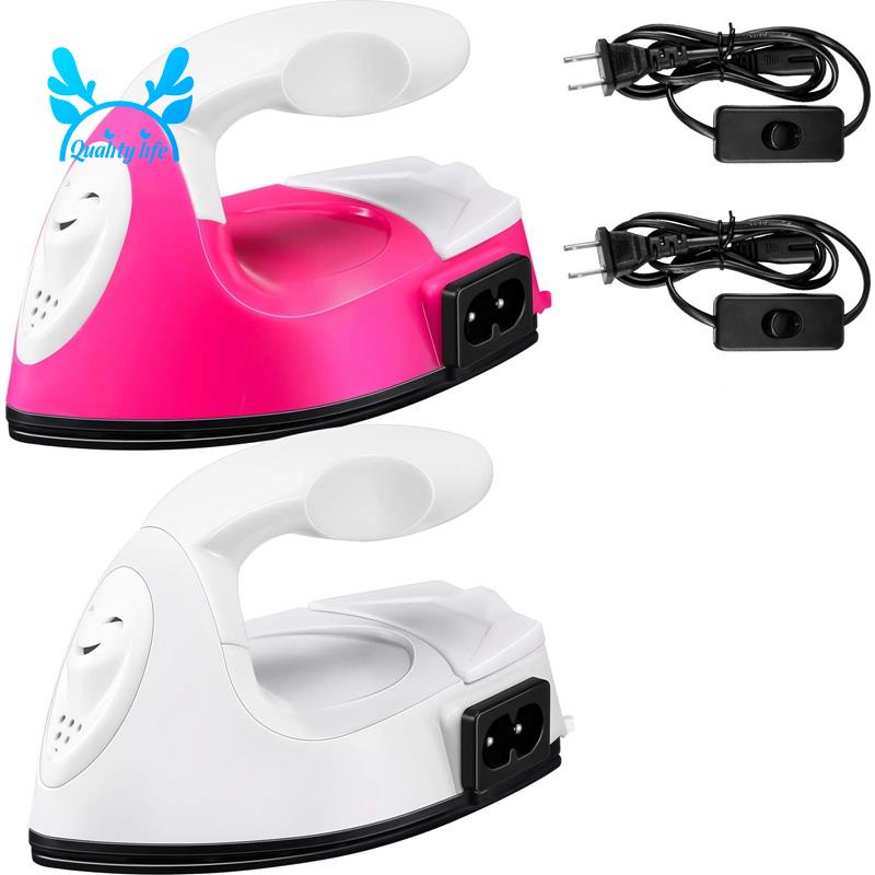 Set 2 Máy Ép Nhiệt Mini Tiện Dụng Cho Áo Thun / Giày Dép / Mũ