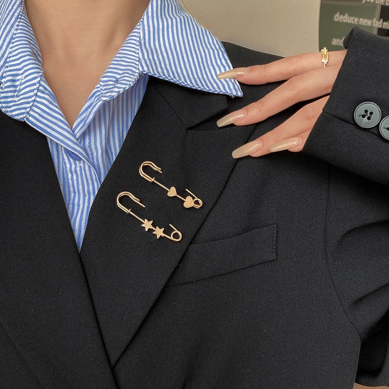 Ghim băng vàng cài áo/váy, đai quần thu nhỏ eo điều chỉnh thắt lưng/trang trí Tatitava