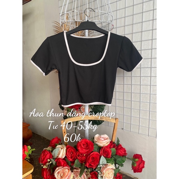 Áo thun dáng croptop