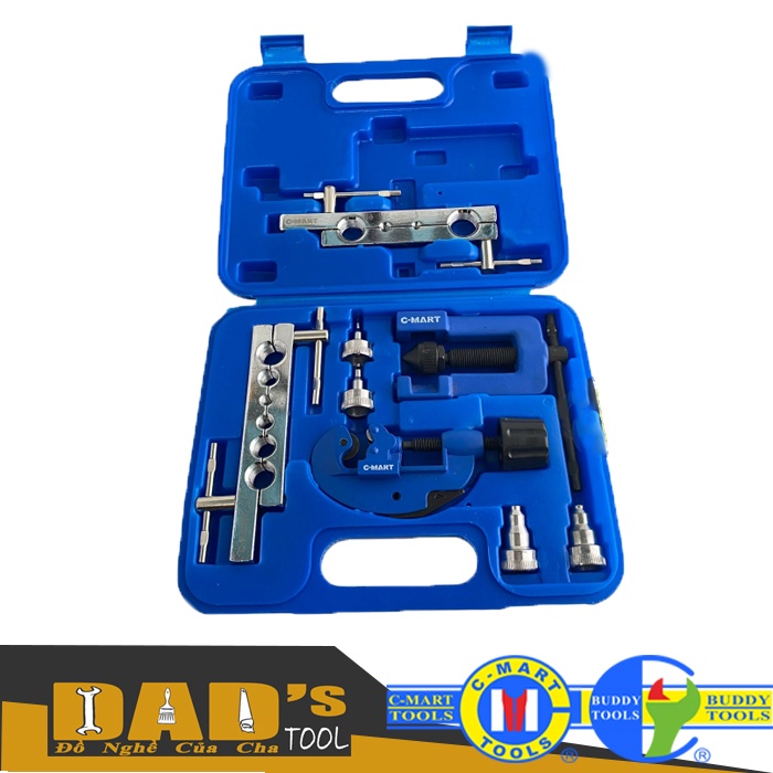 BỘ LÃ ỐNG ĐỒNG 8 chi tiết C-MART K0031