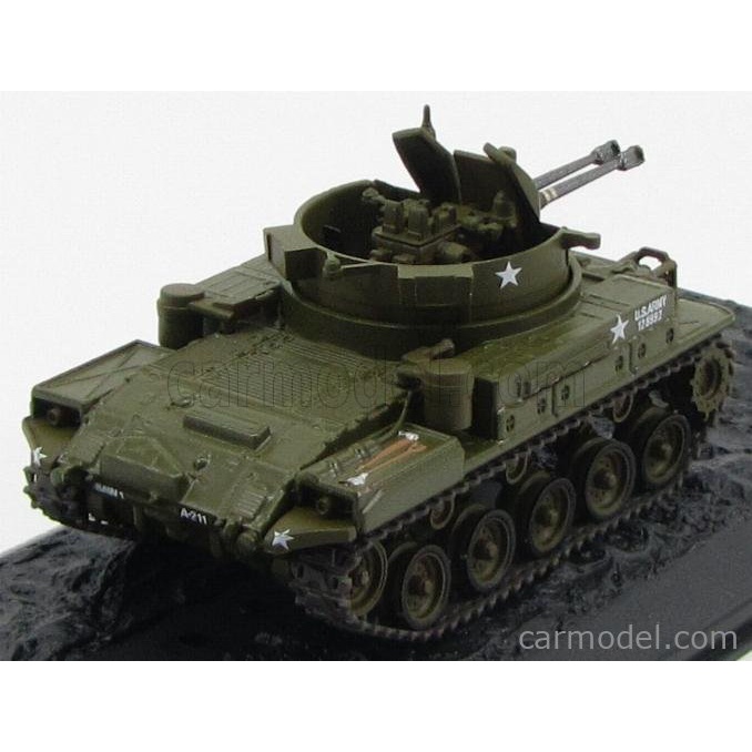 Mô hình xe tăng tỷ lệ 1:72 DeAgostini M-42 Lai Khe của Mỹ, năm 1969 trong CTVN