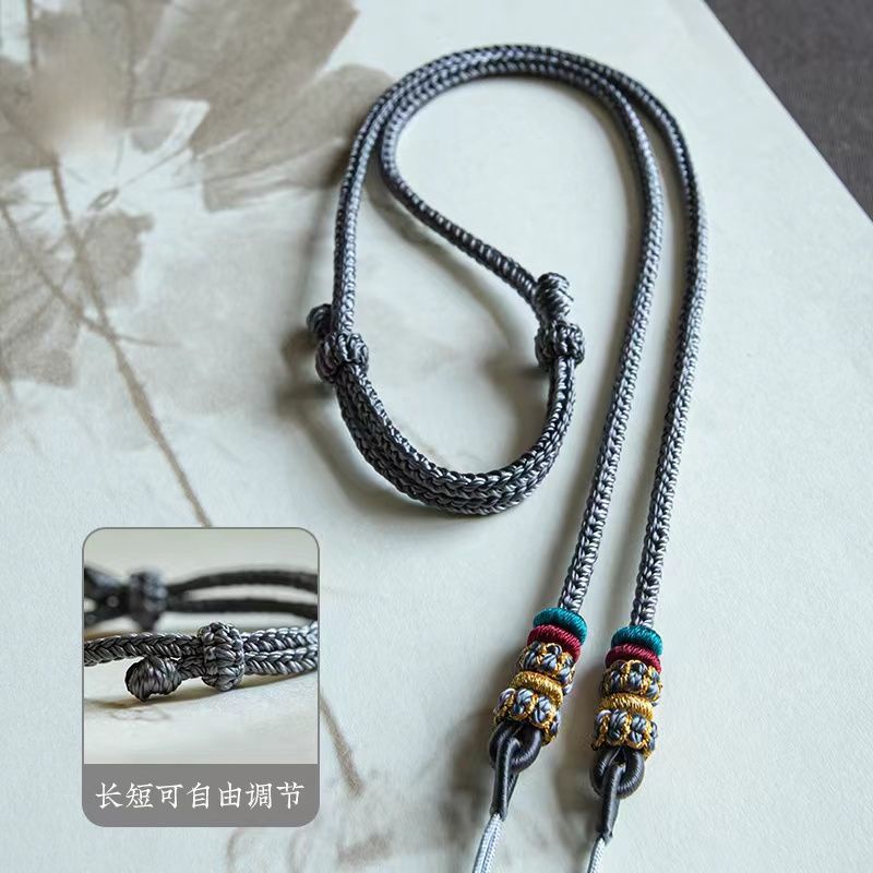 Dây Đeo Chuỗi Hạt Dzi Cao Cấp Handmade Có Thể Điều Chỉnh Dành Cho Nam Nữ