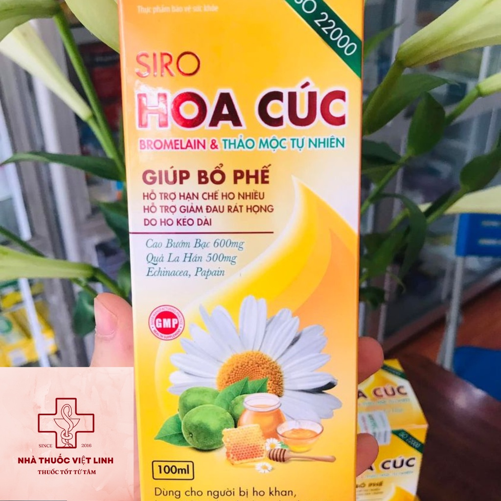 Siro Ho Hoa cúc