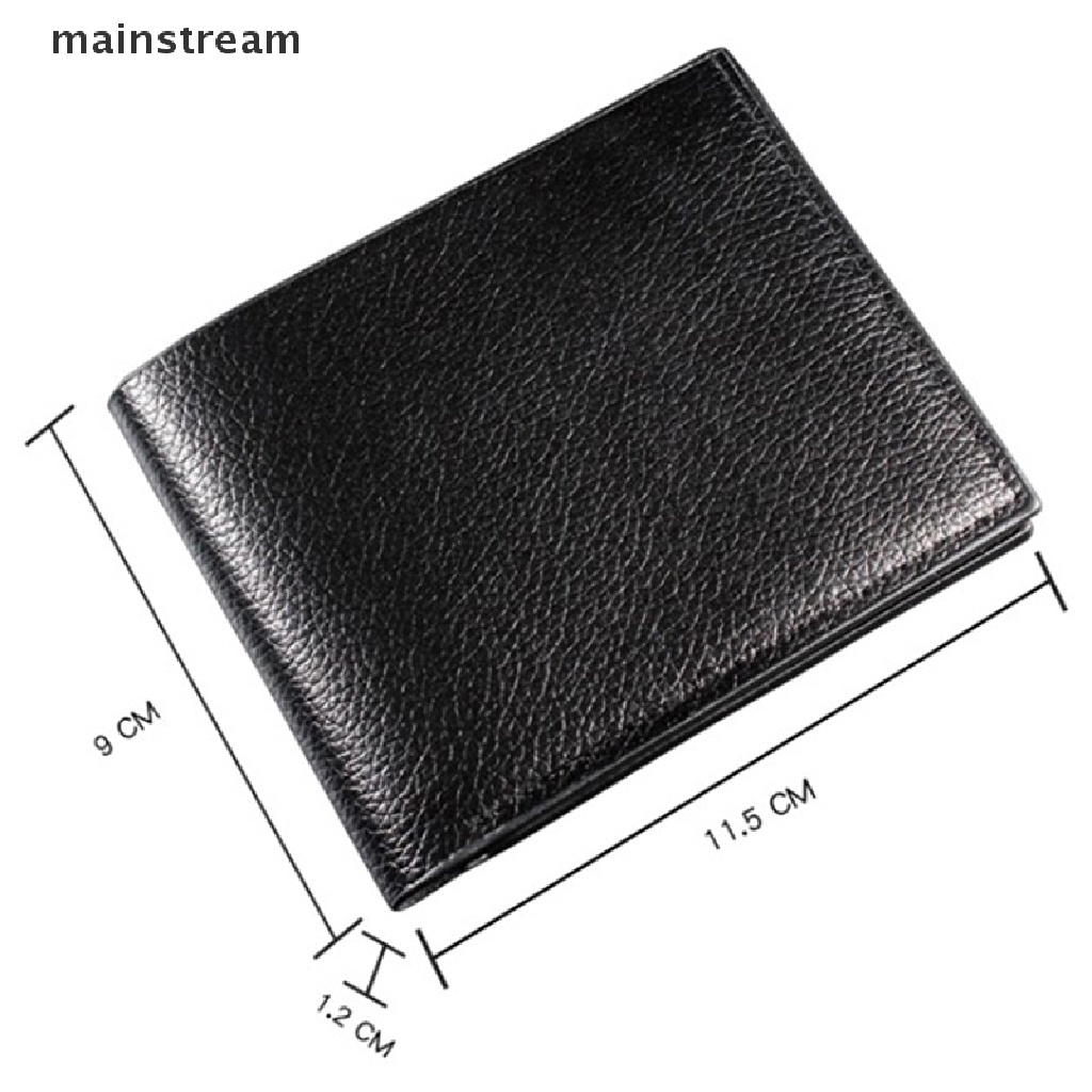 Ví Da Bò Chính Hãng Màu Đen Walet Portefeuille Homme Sang Trọng Cho Nam