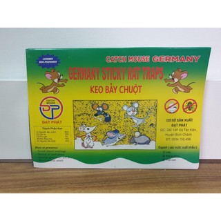 Keo dính chuột - có sẵn mồi - đại thành - đại lộc - đại phát - siêu dính chuột