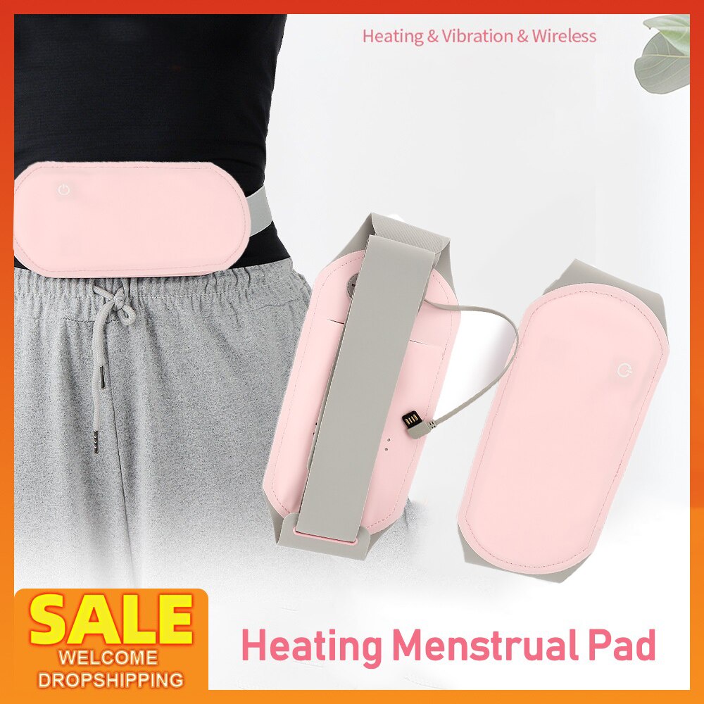 Đệm Sưởi Ấm Mát Xa Kinh Nguyệt Bằng Điện 3 Chế Độ Chăm Sóc Sức Khỏe