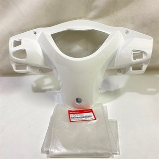 Gáy , nắp sau tay lái vision đời đầu trắng đục zin honda - 53206kzle00zg