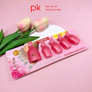 Kẹp ủ móng chân phá sơn gel vỉ 5 chiếc