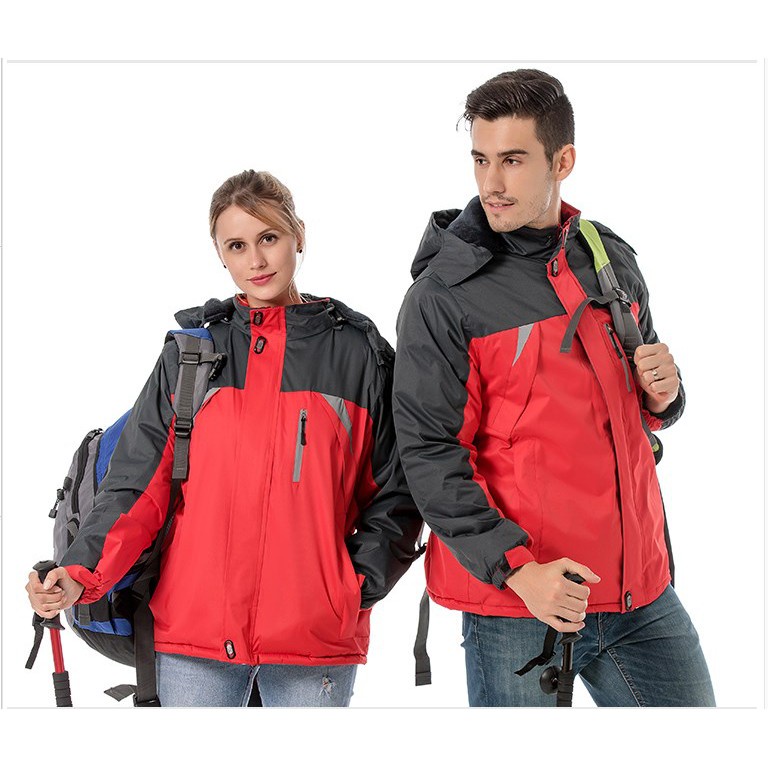 HÀNG ĐẸP LOẠI 1 - Áo khoác nam nữ CHỐNG NƯỚC, 3 lớp, Lót Lông Cừu Siêu ẤM CAO CẤP