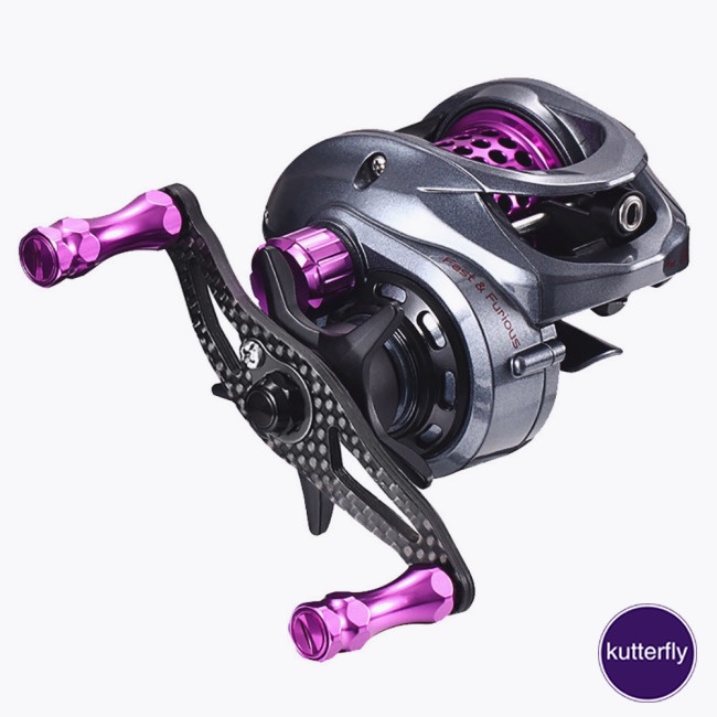 Tay Quay Máy Câu Cá Bằng Sợi Carbon Siêu Nhẹ Thay Thế Tiện Dụng