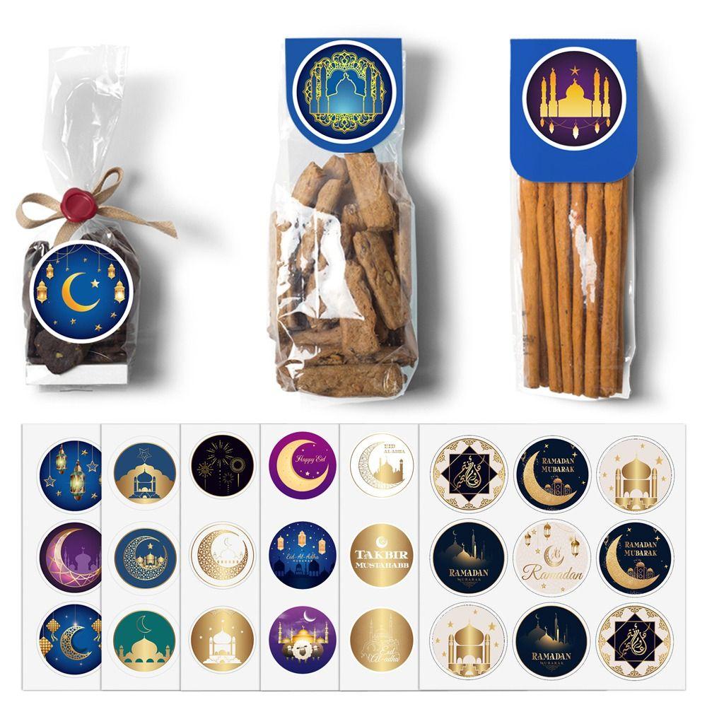 CHOOKEY Set 20 Tấm Sticker Eid Mubarak Dán Trang Trí Mới