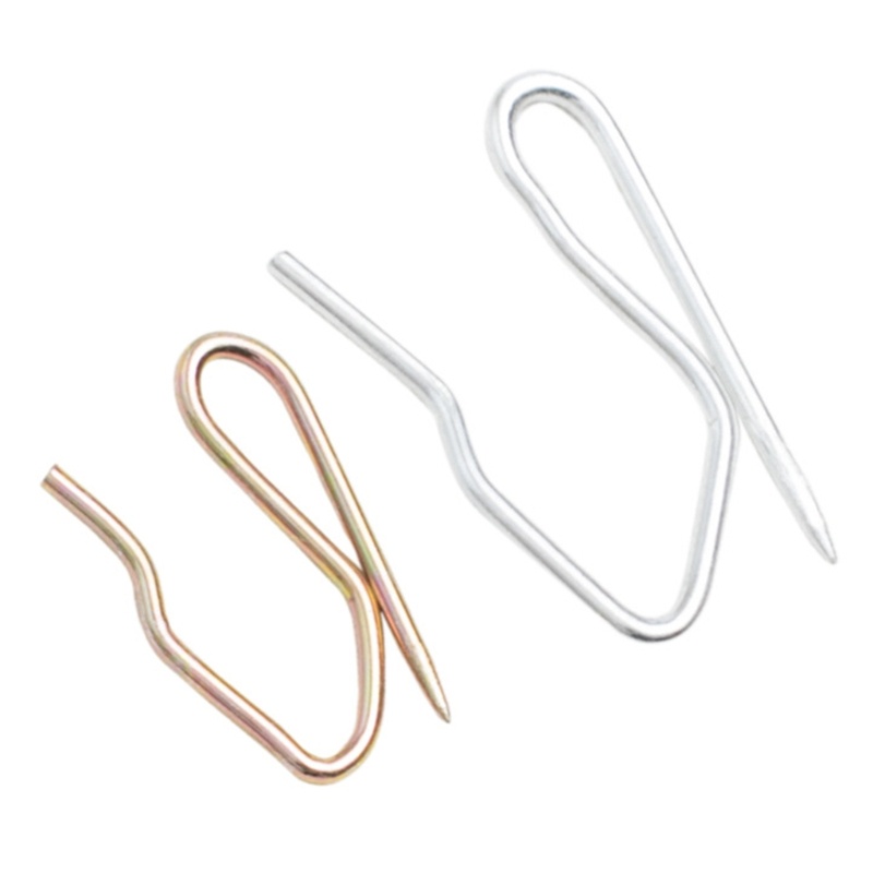 1 Móc Treo Rèm Cửa Bằng Kim Loại Hình Chữ S Đa Năng Tiện Dụng