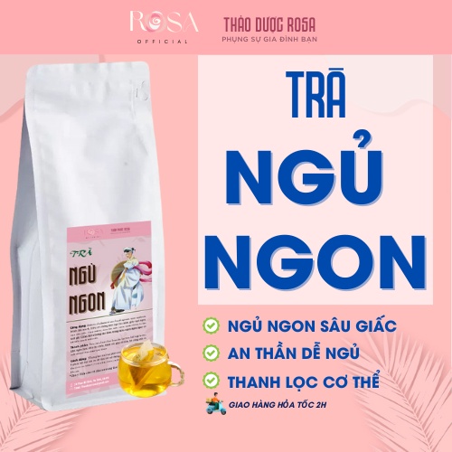 Trà ngủ ngon sinh khí an thần thảo dược túi lọc giúp ngủ ngon sâu giấc nâng cao chất lượng giấc ngủ cải thiện sức khỏe