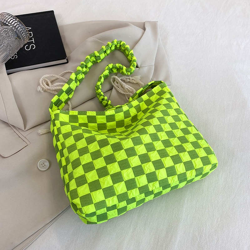 Balo Cỡ Lớn Họa Tiết Sọc Caro Thời Trang Cho Nữ