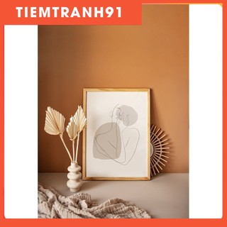 Tranh treo tường | Line art-Female Line Art, Modern Minimalist 23 , tranh canvas giá rẻ