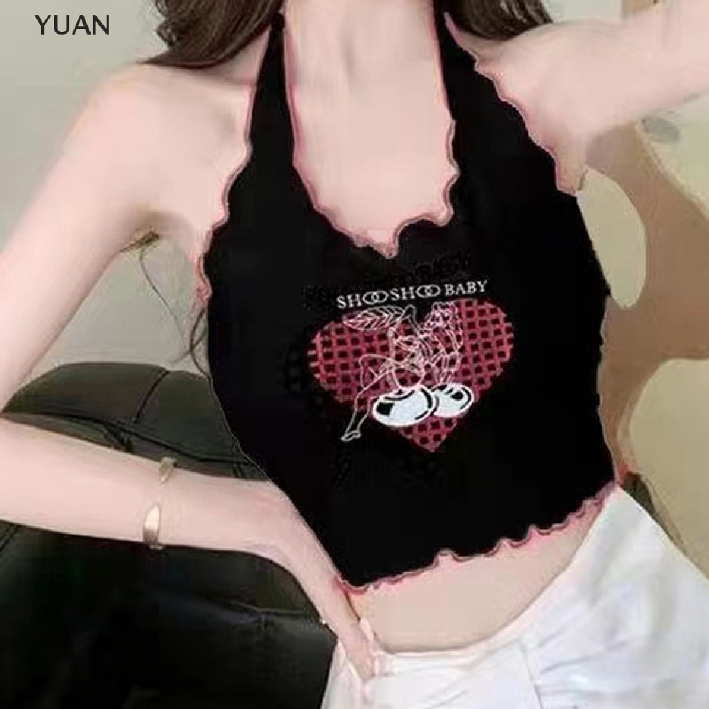 CRLNHC Áo Croptop Trễ Vai Không Tay Thời Trang Mùa Hè Gợi Cảm Cho Nữ