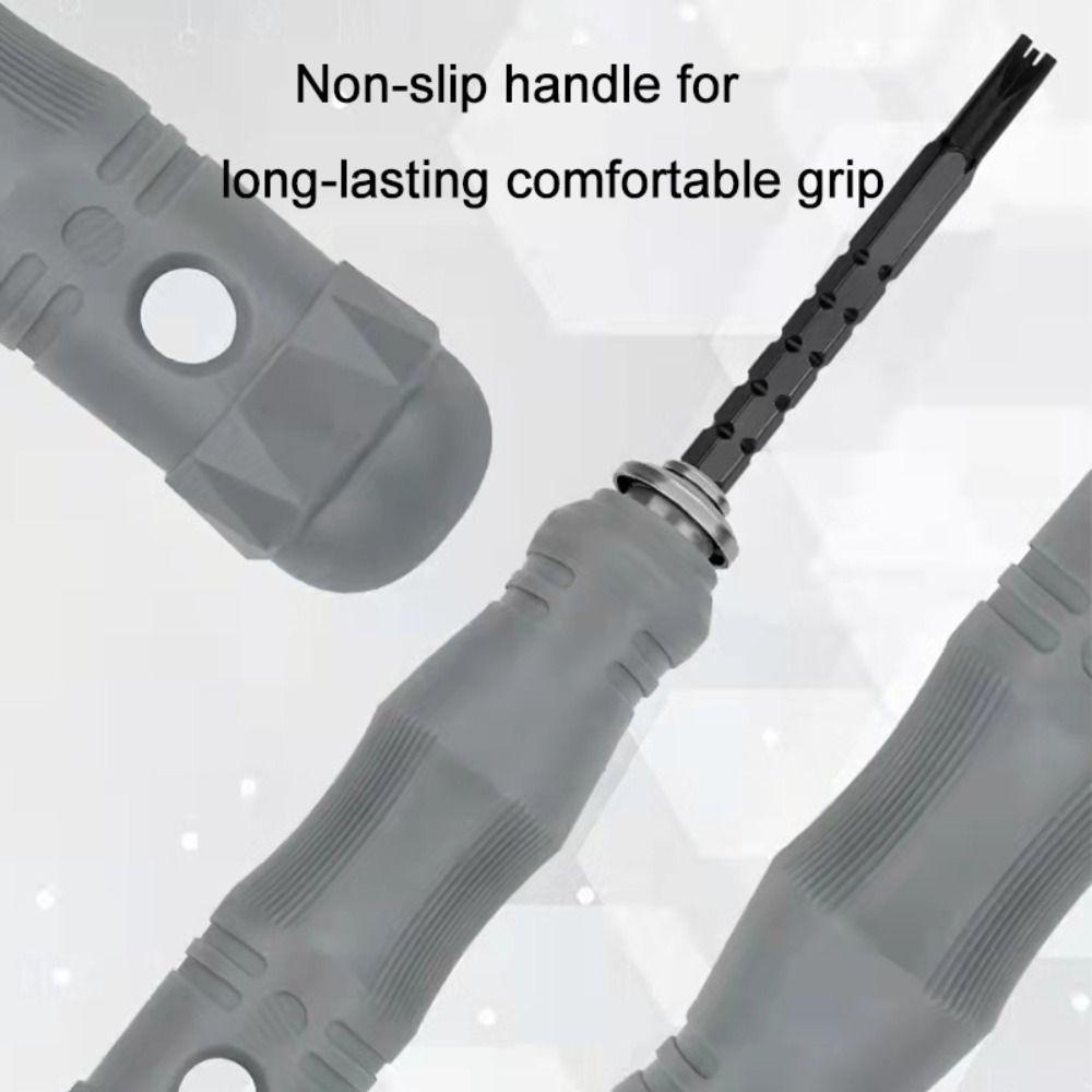Tuốc Nơ Vít Hình Tam Giác crv 1 Bộ Dụng Cụ Vặn Ốc Vít torx phillips Có Rãnh Đặc Biệt