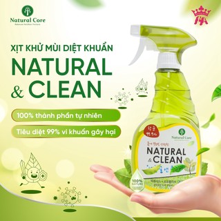 Xịt khử mùi diệt khuẩn Natural Clean 500ml dành cho mọi loại thú cưng ( chó, mèo, thỏ, bọ, hamster)