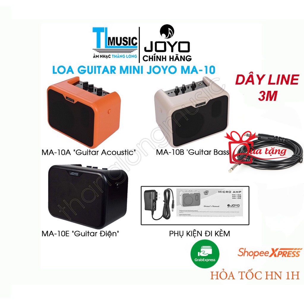  JOYO MA-10A, MA-10B, MA-10E - Ampli  guitar acoustic, Electric và Bass
