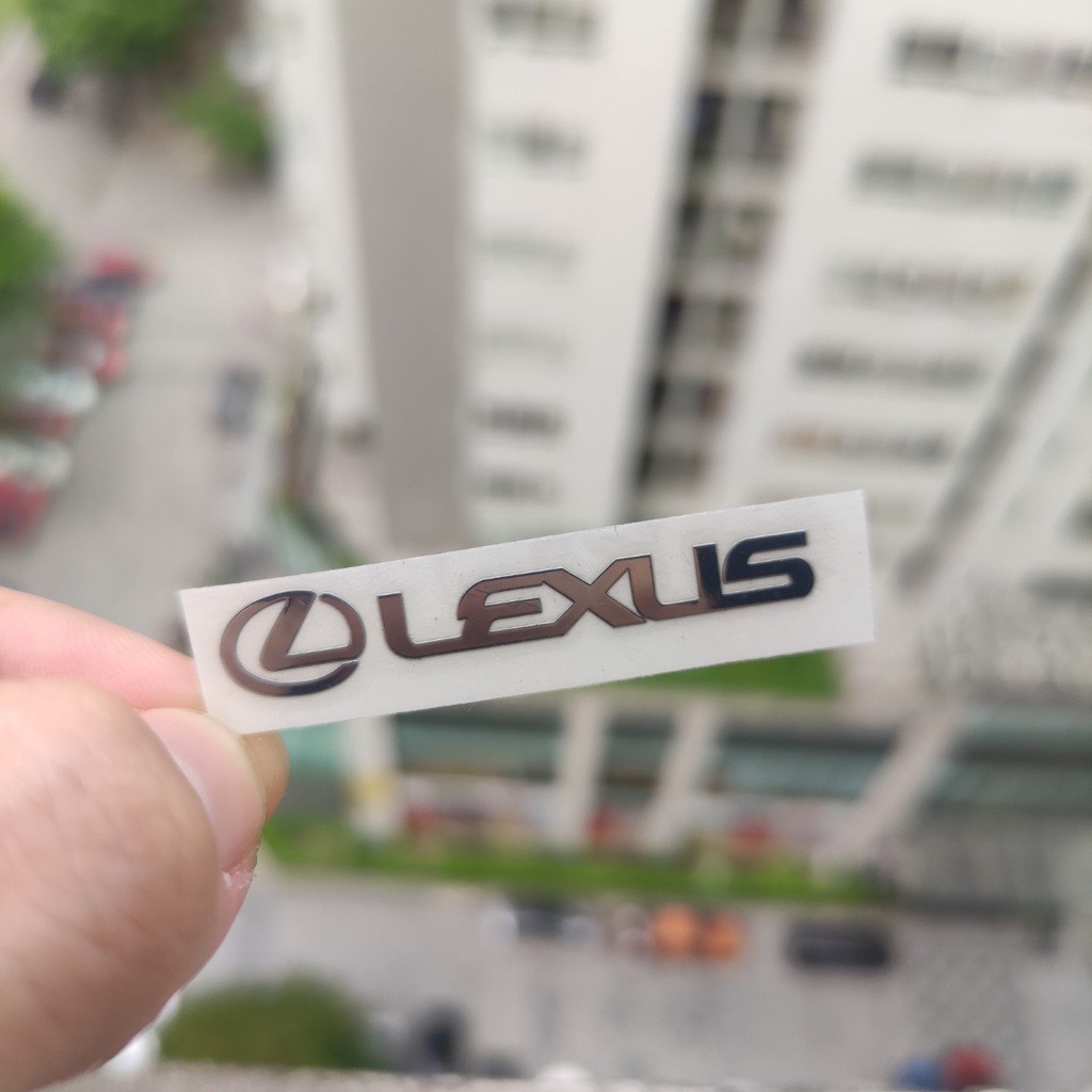 Tem Logo 9D Theo Hãng Xe Decal Dán Trang Trí Nội Thất Ô Tô Theo Các Hãng Xe