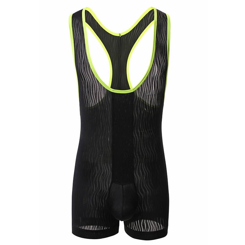 Bộ Áo Liền Quần Siêu Mỏng Ôm Body Tập Thể Hình Cho Nam