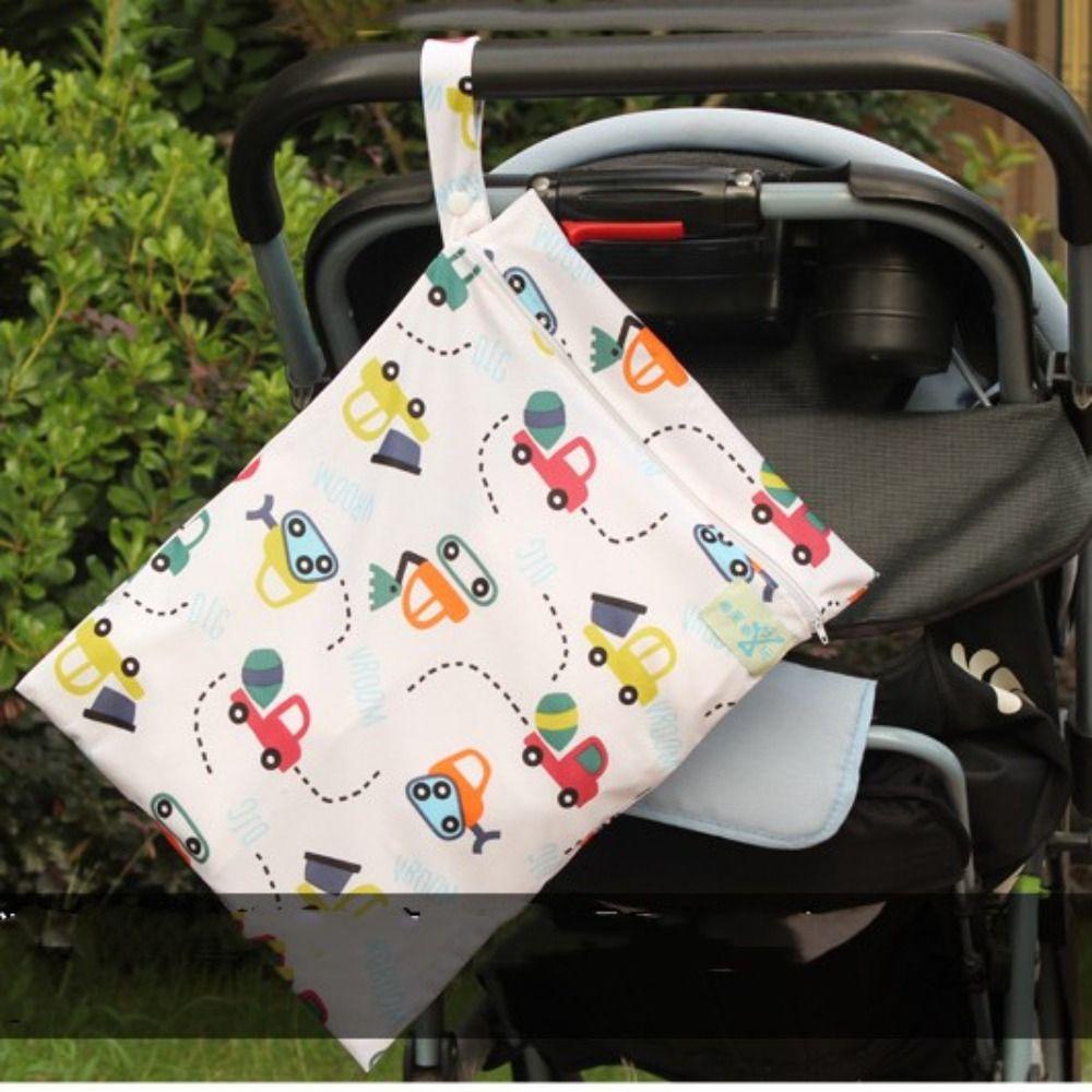 ESPO Túi Đựng Bỉm Chống Thấm Nước Có Khóa Kéo Tái Sử